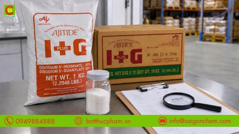 Vì sao cần lựa chọn đúng nơi mua I+G Ajitide?